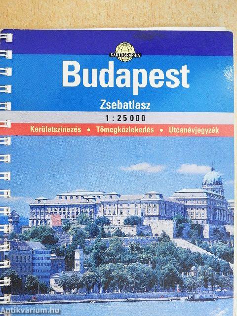 Budapest zsebatlasz