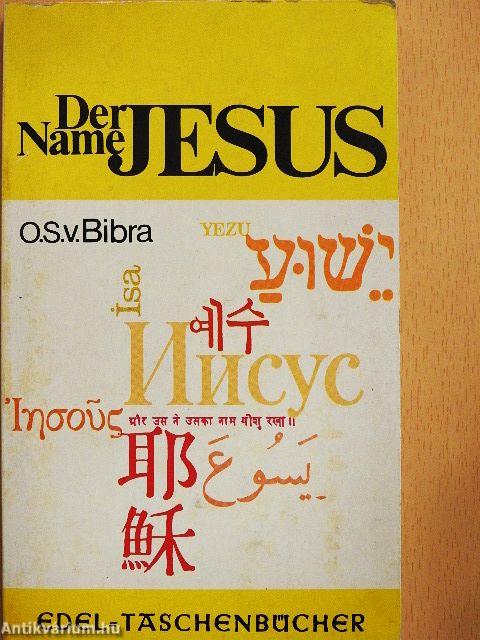 Der Name Jesus