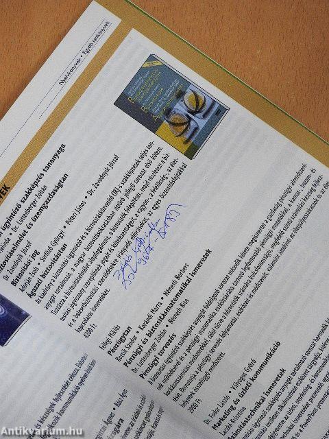 Felsőoktatási és szakképzési könyvajánló 2007