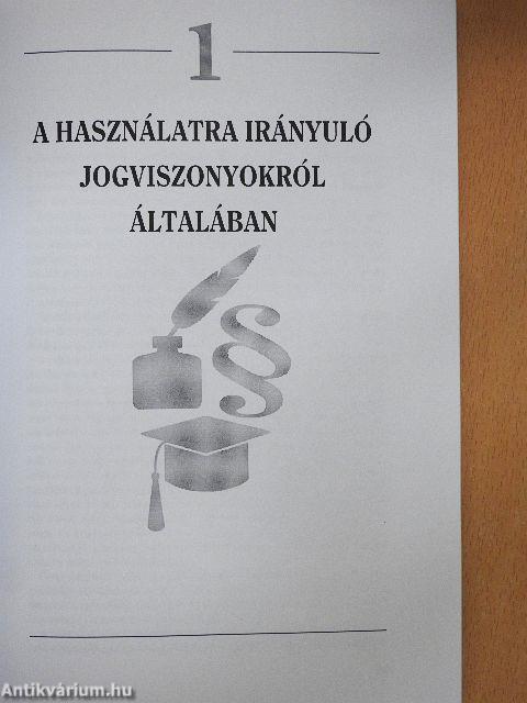 A bérleti szerződés