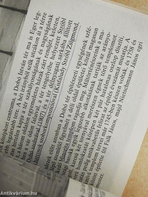 Eger és környéke útikalauz