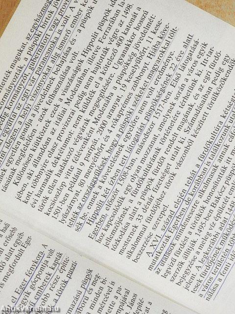 Eger és környéke útikalauz