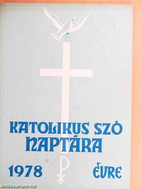 A Katolikus Szó naptára 1978. évre