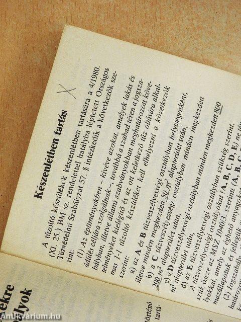 Tűzoltó készülékek kezelése és ellenőrzése