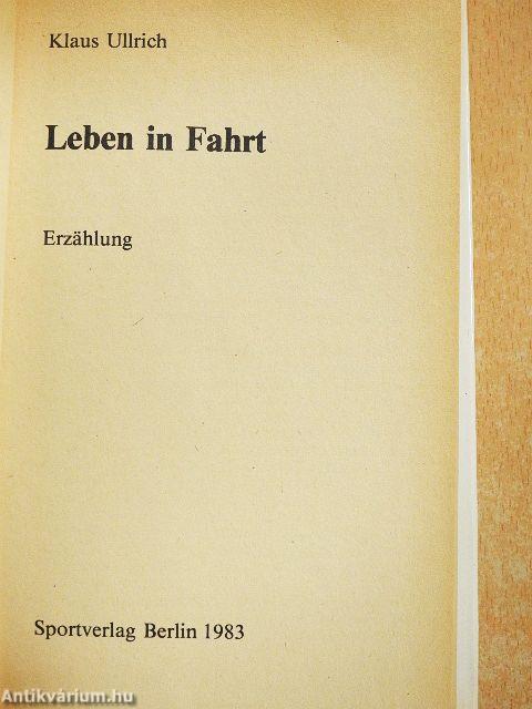 Leben in Fahrt