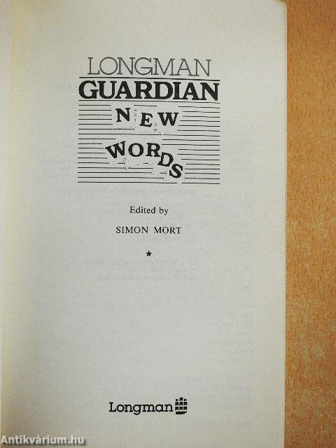 Guardian - Original selection of New Words