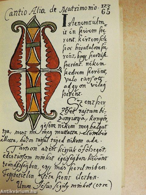 Szentsei György daloskönyve I-II.