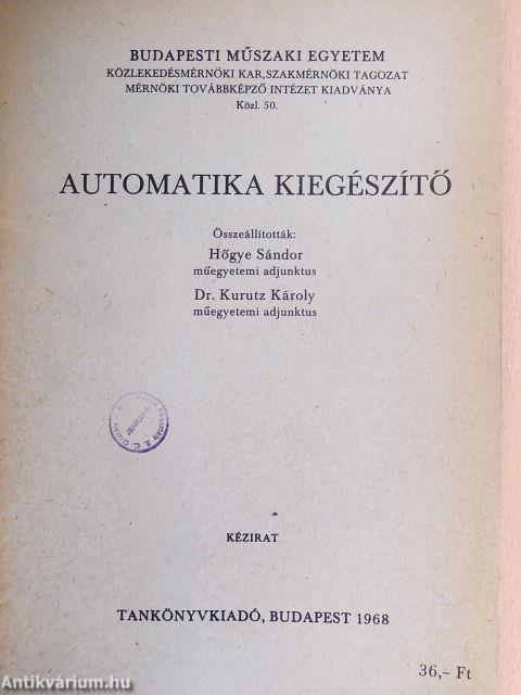 Automatika kiegészítő