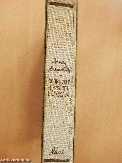 Coornvelt Erzsébet házassága