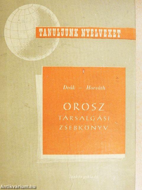 Orosz társalgási zsebkönyv