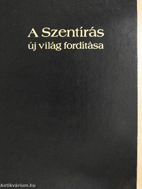 A Szentírás új világ fordítása