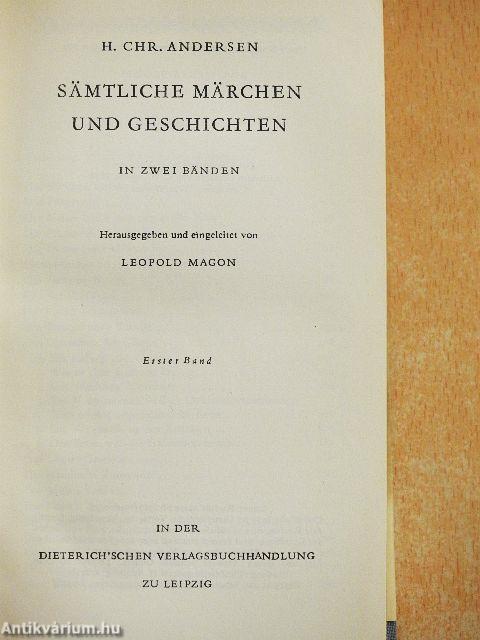 Sämtliche Märchen und Geschichten I-II.