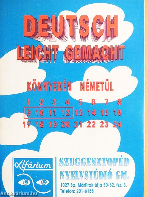 Könnyedén németül 9-12. lecke