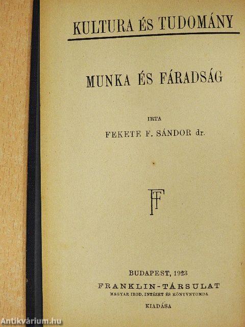 Munka és fáradság