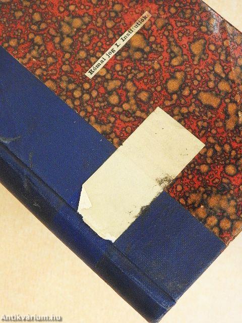 Római magánjog I-II./Az ausztriai átalános magánjog alaptanai