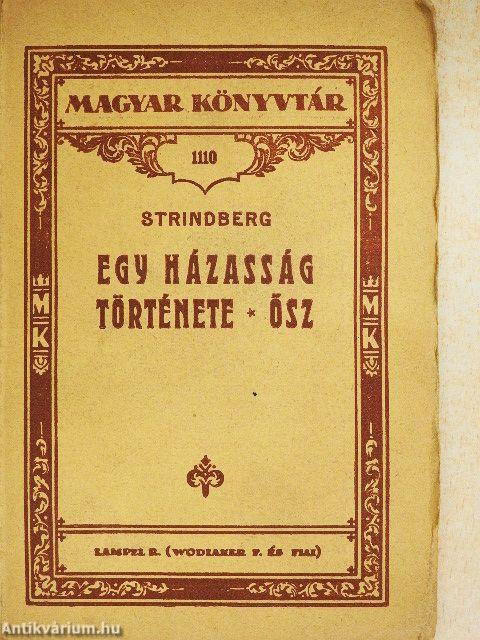 Egy házasság története/Ősz