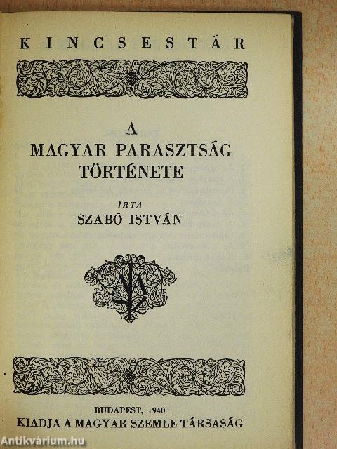 A magyar parasztság története