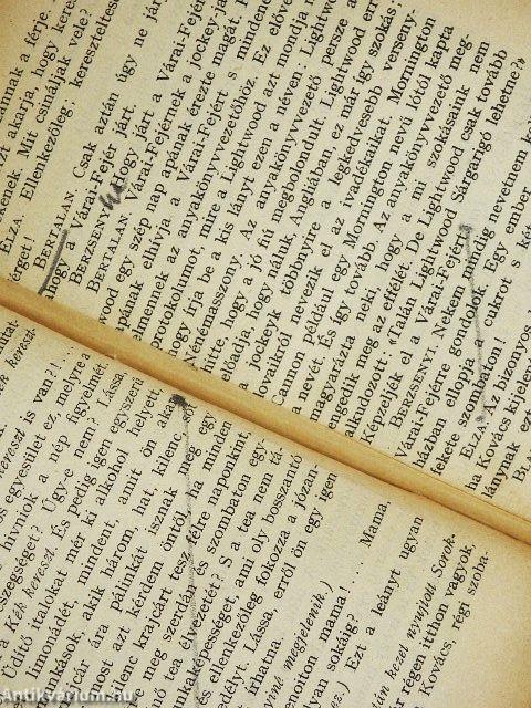 Berzsenyi báró és családja I./Deák Ferenc husvéti czikke és a kiegyezést védő beszéde/Hindenburg/Szemelvények Bonfiniból/Német balladák és románczok/Ovidius verseiből