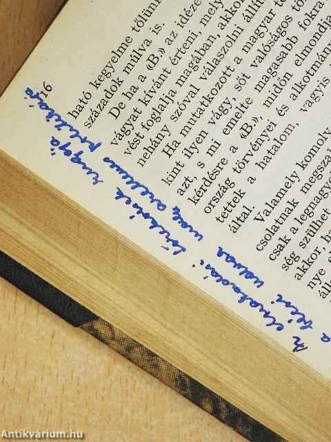 Berzsenyi báró és családja I./Deák Ferenc husvéti czikke és a kiegyezést védő beszéde/Hindenburg/Szemelvények Bonfiniból/Német balladák és románczok/Ovidius verseiből