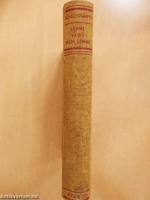 Lenni, vagy nem lenni