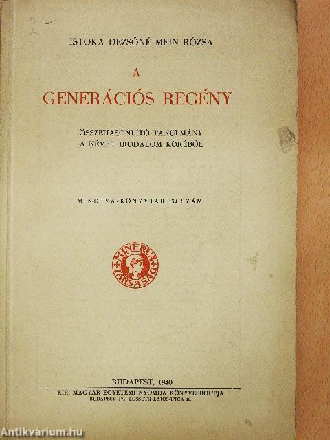 A generációs regény