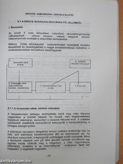 Társadalmi-gazdasági helyzetkép - Szabolcs-Szatmár-Bereg megye 1995. II.