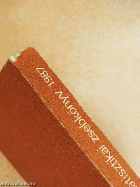 Magyar statisztikai zsebkönyv 1987.