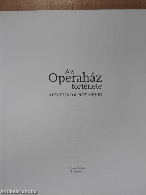 Az Operaház története