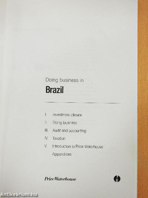 Doing Business in Brazil