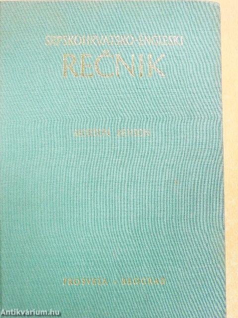 Serbocroatian-English Dictionary