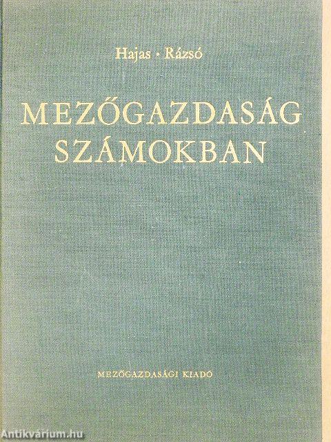 Mezőgazdaság számokban