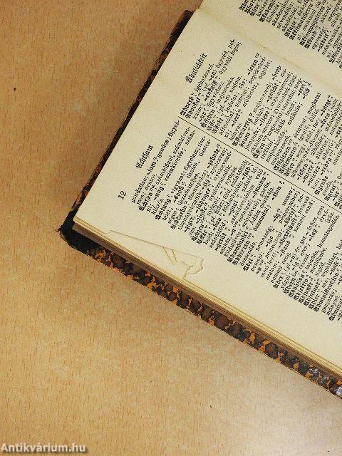 Magyar-német és német-magyar Zsebszótár I-II.