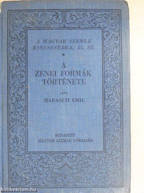 A zenei formák története