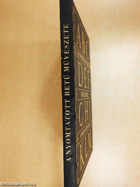 A nyomtatott betű művészete