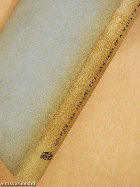 Az állami beavatkozás és a magyar mezőgazdaság az 1930-as években