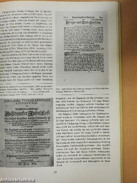 500 Jahre Buchstadt Leipzig