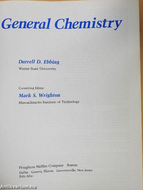 General Chemistry