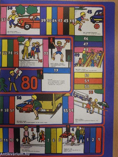 KRESZ - Társasjátékos barkácsolós, rajzolós foglalkoztató