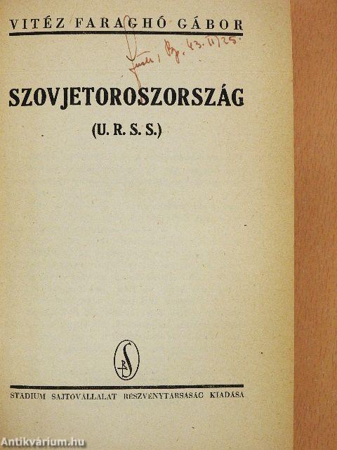 Szovjetoroszország