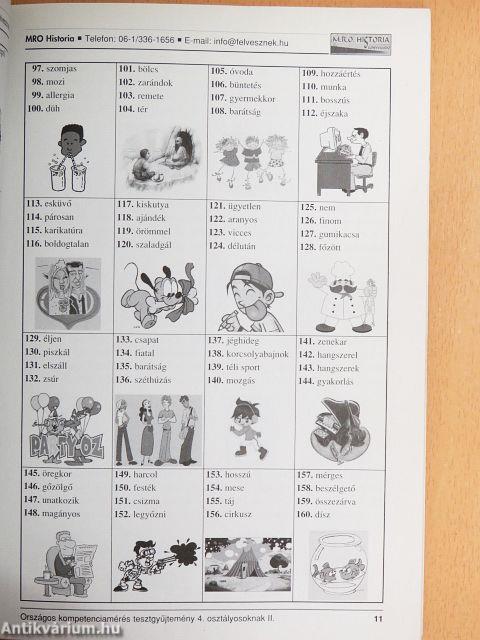 Országos kompetenciamérés tesztgyűjtemény 4. osztályosoknak II.