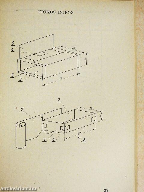 Műhelyrajzról munkadarab