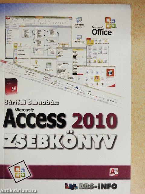 Microsoft Access 2010 zsebkönyv