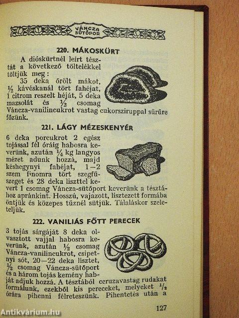 A mi süteményeskönyvünk