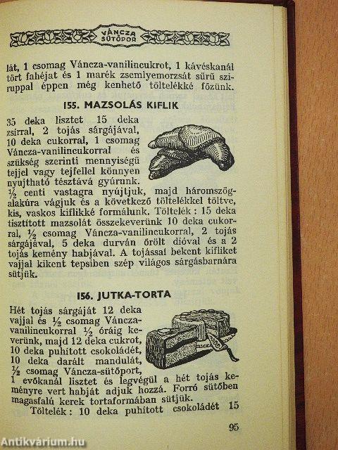 A mi süteményeskönyvünk