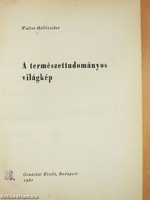 A természettudományos világkép