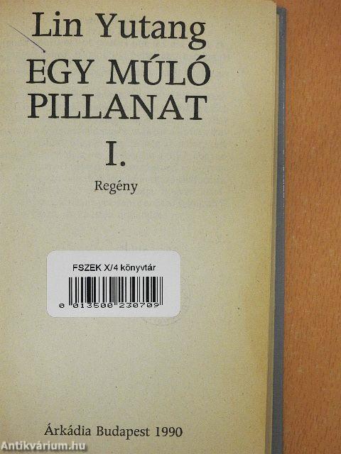 Egy múló pillanat I-II.