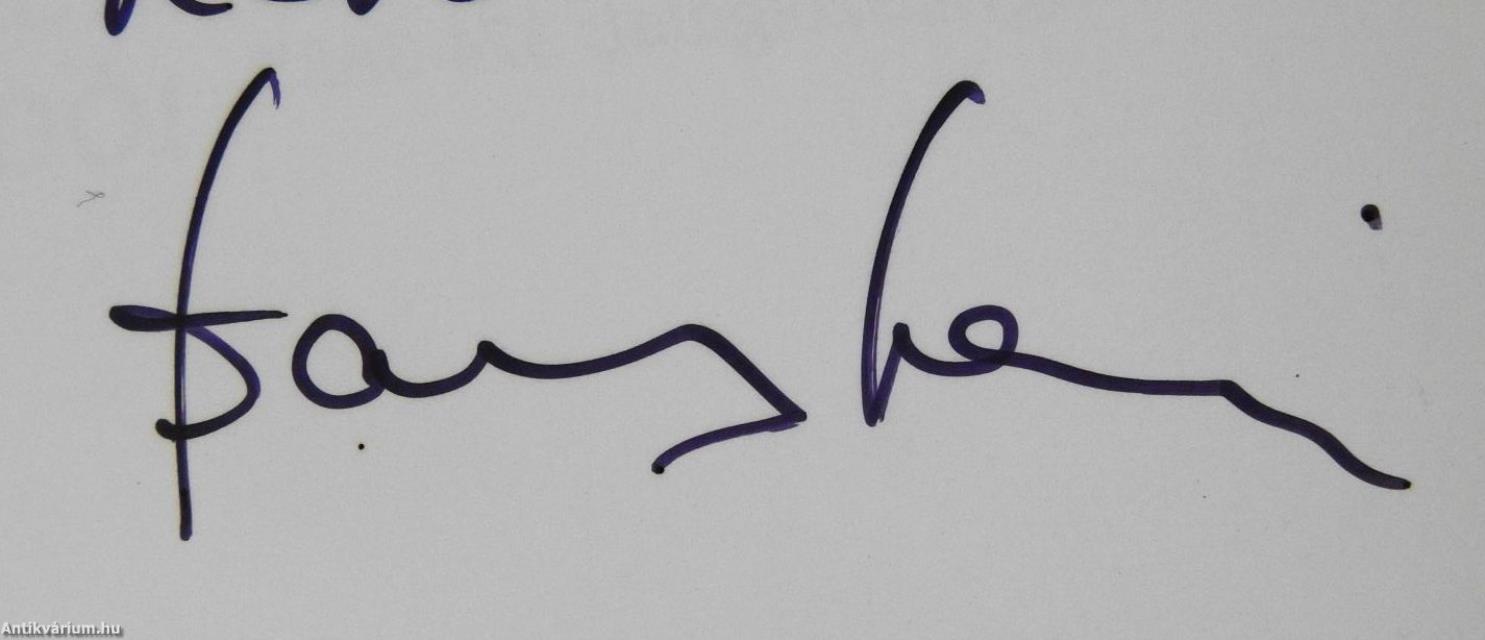 Állatszabásúak (dedikált példány)