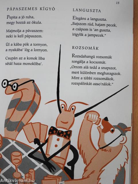 Állatszabásúak (dedikált példány)