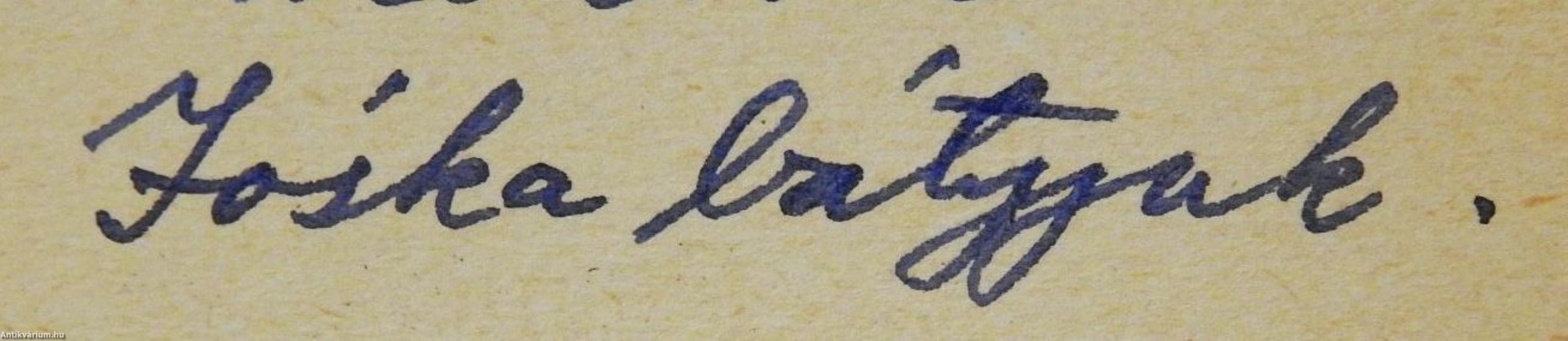 Tarka Toll (dedikált példány)