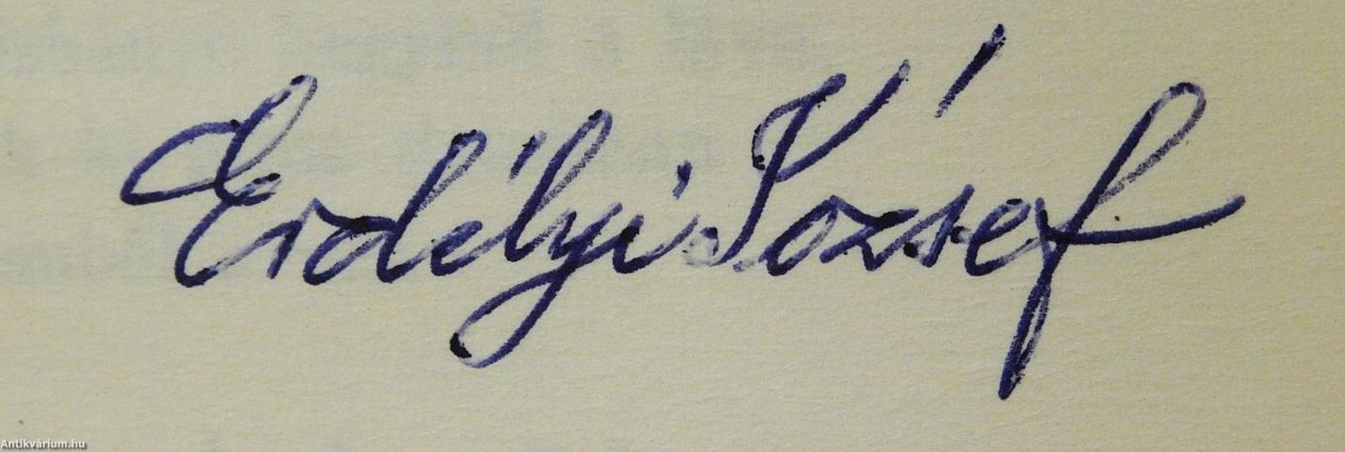 Esti dal (dedikált példány)